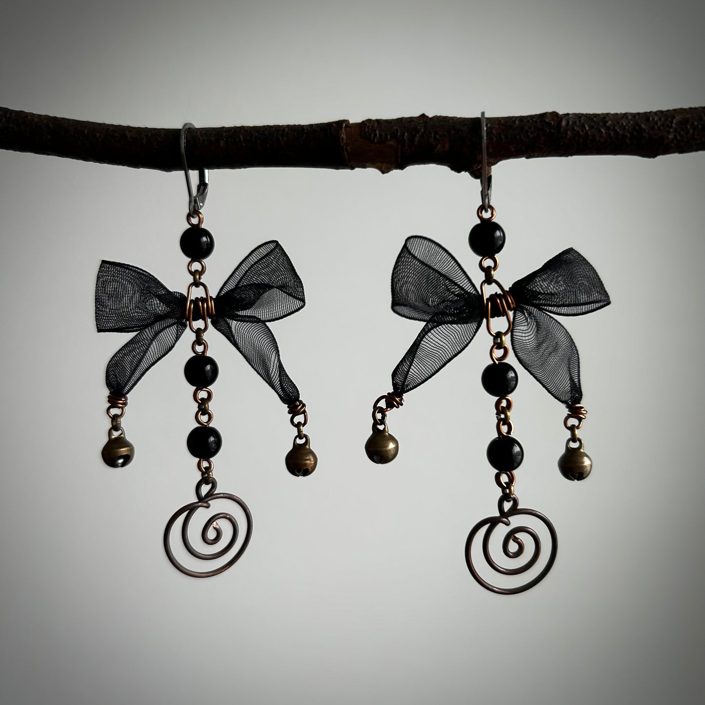 Spiral Bow Earrings 4