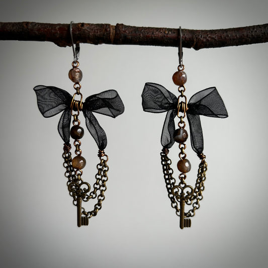 Chandelier Bow Earrings